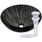 Novatto GODERE Glass Vessel Bathroom Sink Set, Chrome NOHP-G023CH - alternate 1